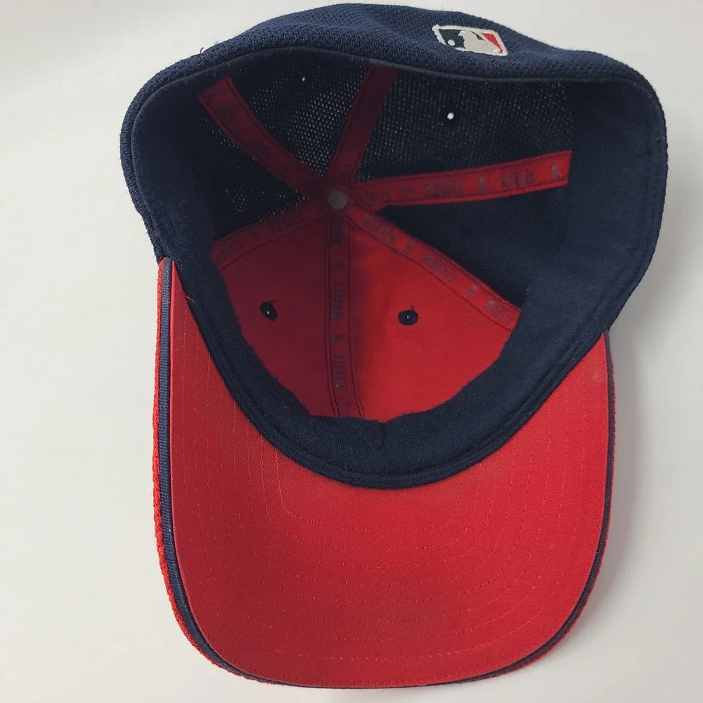 Los Angeles Angels Hat Fitted‎ M-L New Era 39Thirty Blue Red MLB Baseball Men